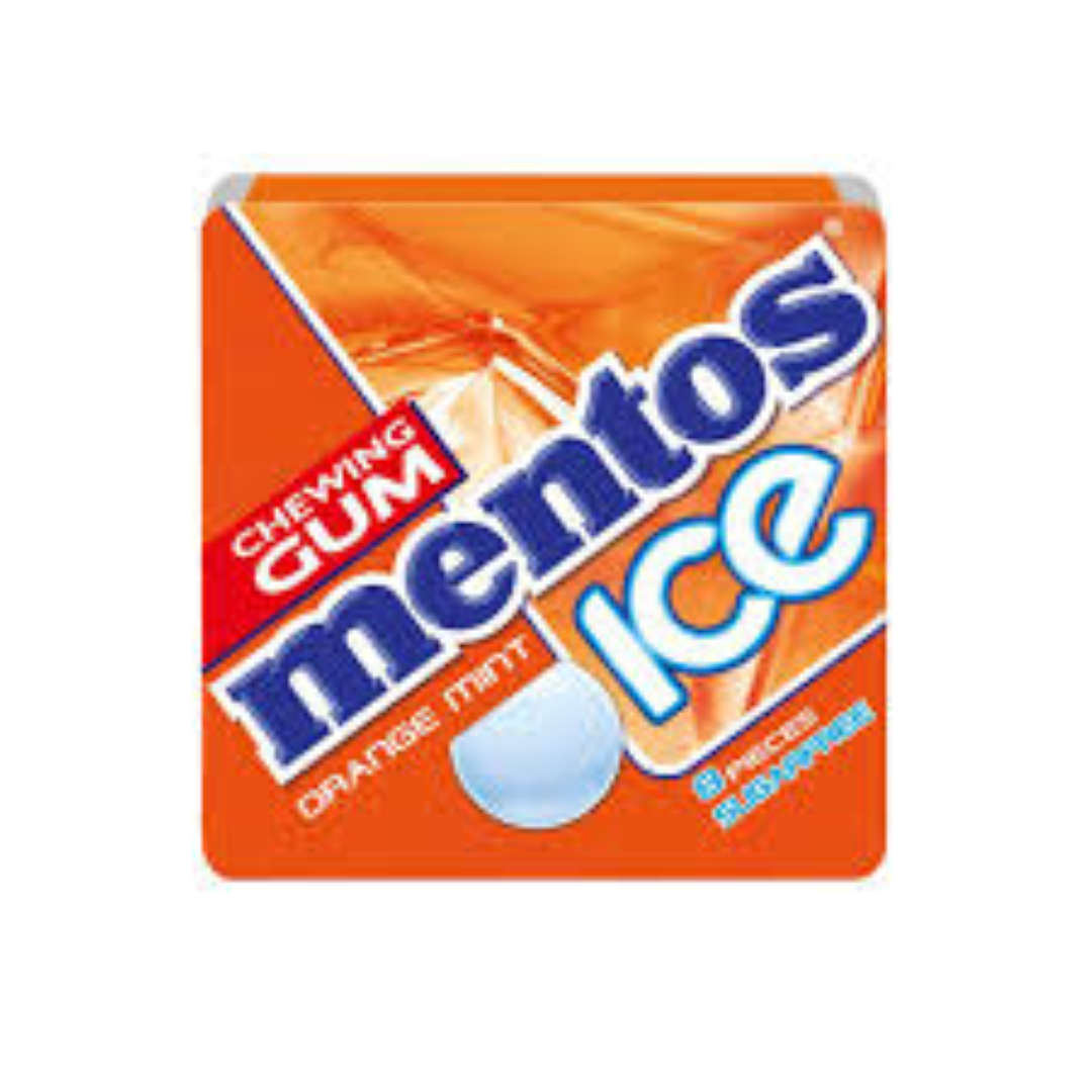 MENTOS GUM ICE MINT ORANGE MINT 12BLIST 11.44G